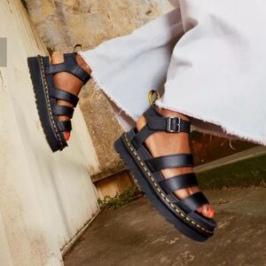 Doc Martin BLAIRE HYDRO LEATHER STRAP SANDALS